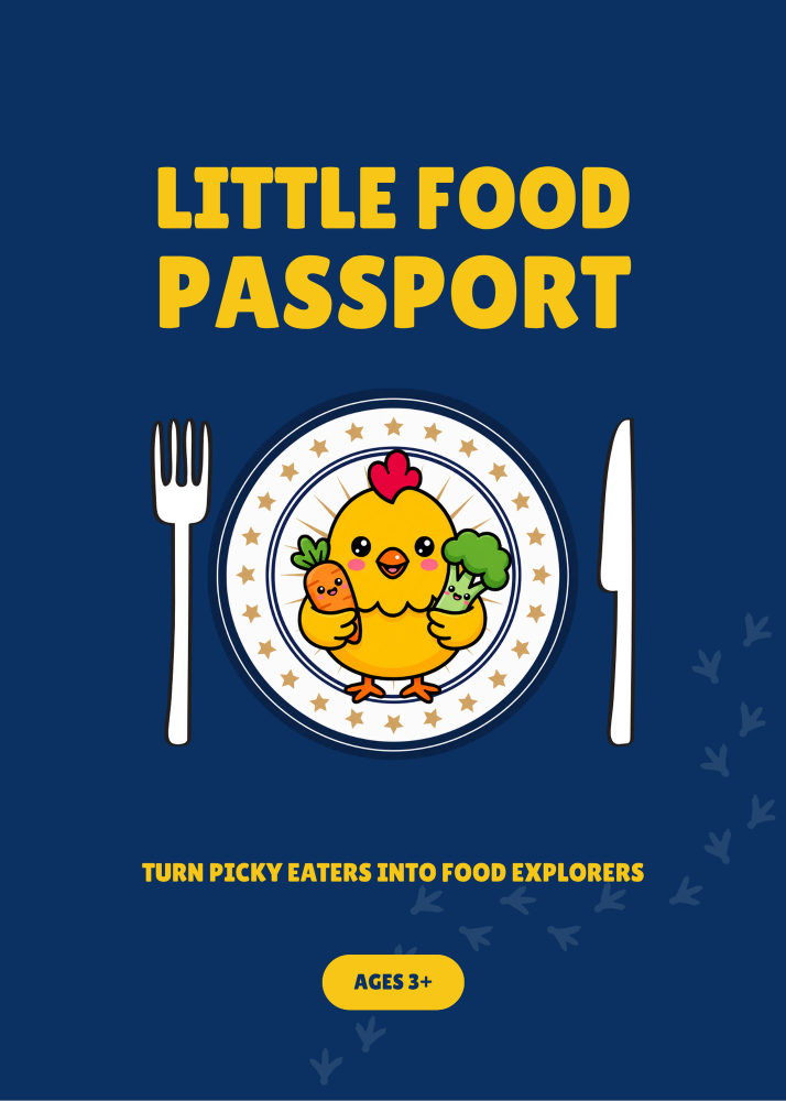 The Little Food Passport booklet cover